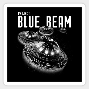 Project Blue Beam Alien Invasion Psyop Sticker